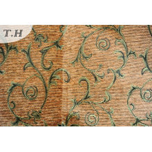 Hoja de diseño de poliéster Jacquard Chenille (fth31885)